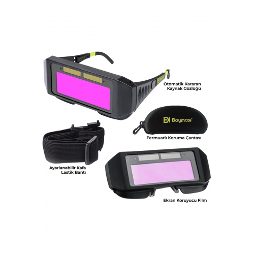 Max-weld Bx-3200 Otomatik Kararan Colormatik Kaynak Gözlüğü