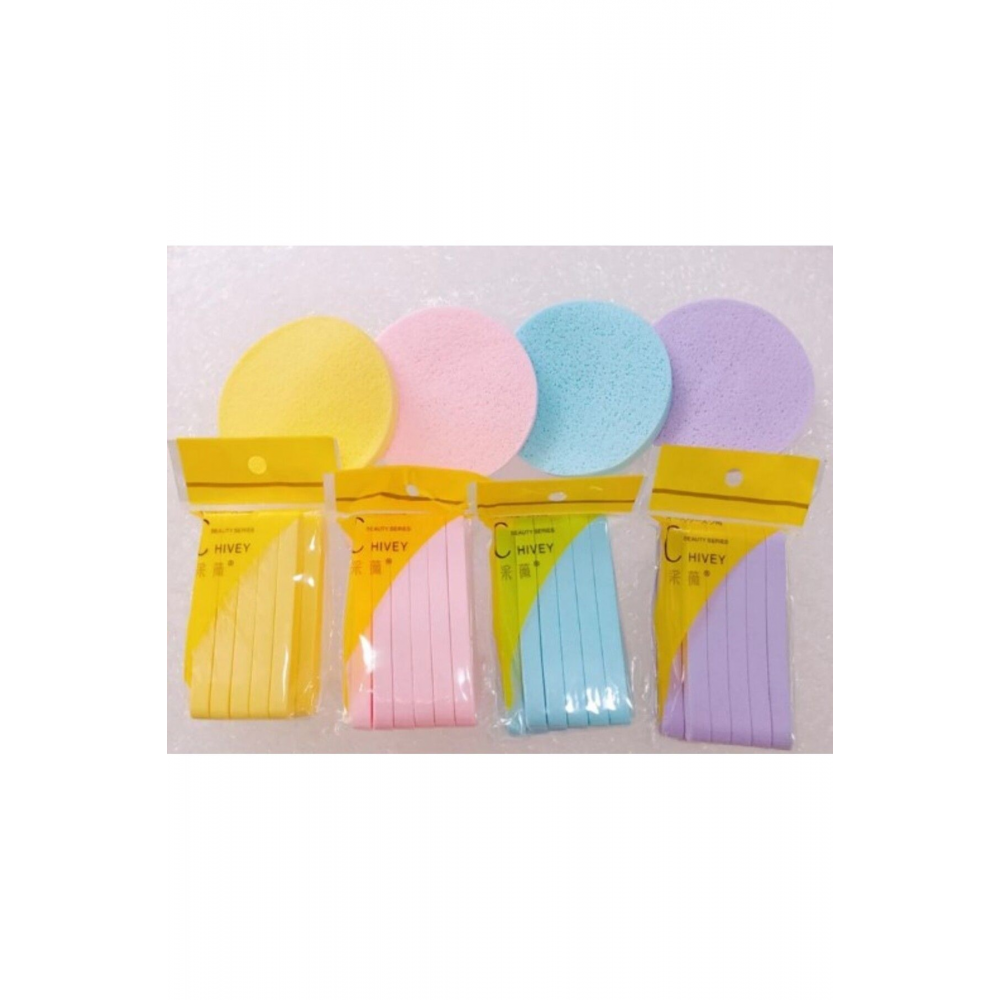 Makyaj Temizleme Süngeri 12 Adet