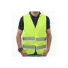 Fosforlu İkaz Yeleği Sarı 5 cm Reflektörlü Standart