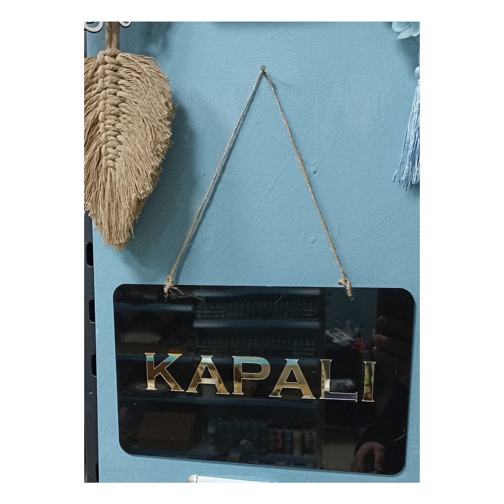 Mağaza Açık Kapalı Tabelası