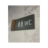 Wooden Serisi Wc Yönlendirme Tabelası
