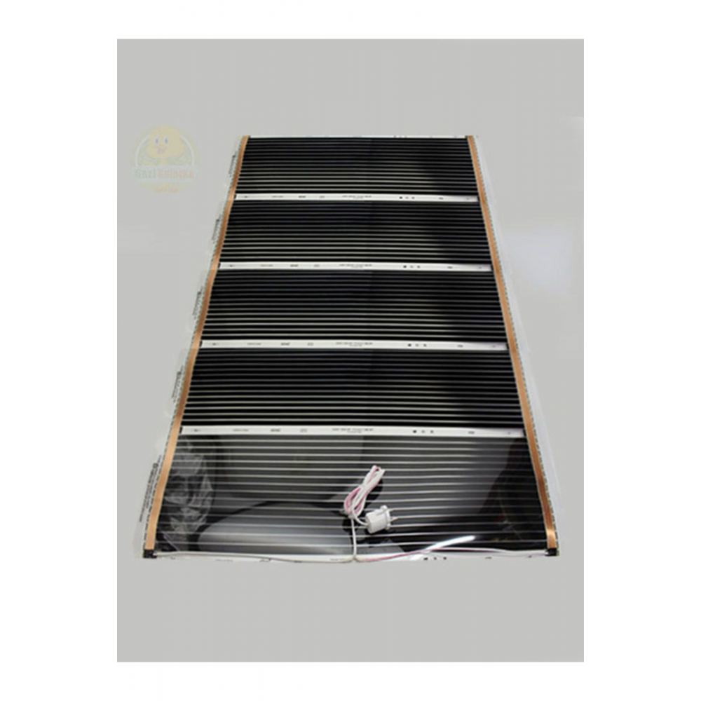 Karbon Isıtıcı Film 125x80 Cm Hazır Kablo Fişli Kafes Kümes Zemin Ofis Oda Ayak Isıtıcı