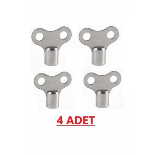 Radyatör Prujör Petek Havlupan Hava Alma Purjör Anahtarı 4 Adet
