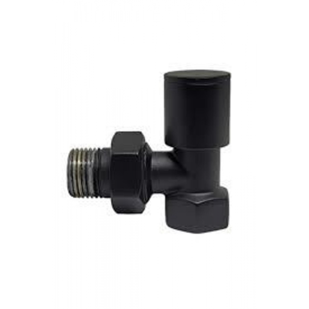 RENKLİ VANA KÖŞE SİYAH 1/2