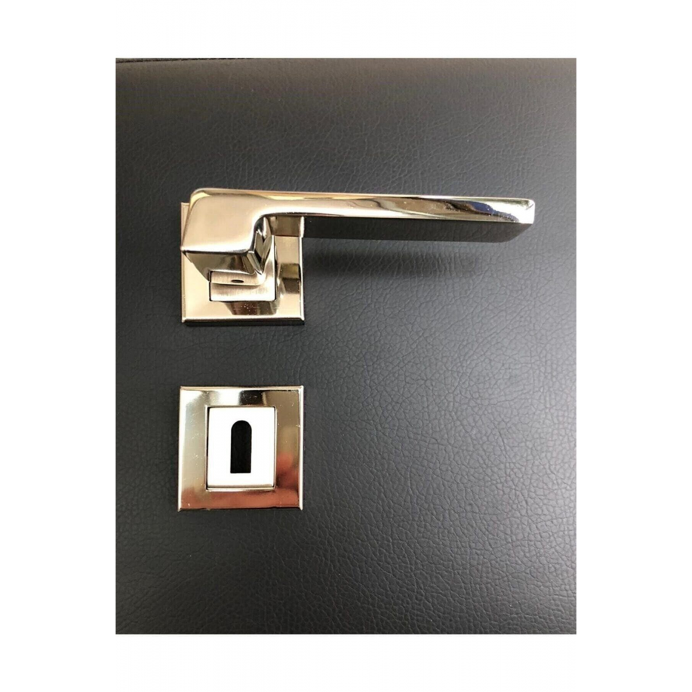 Anka Kare Oda Iç Kapı Kol Rozetli Kapı Kolu