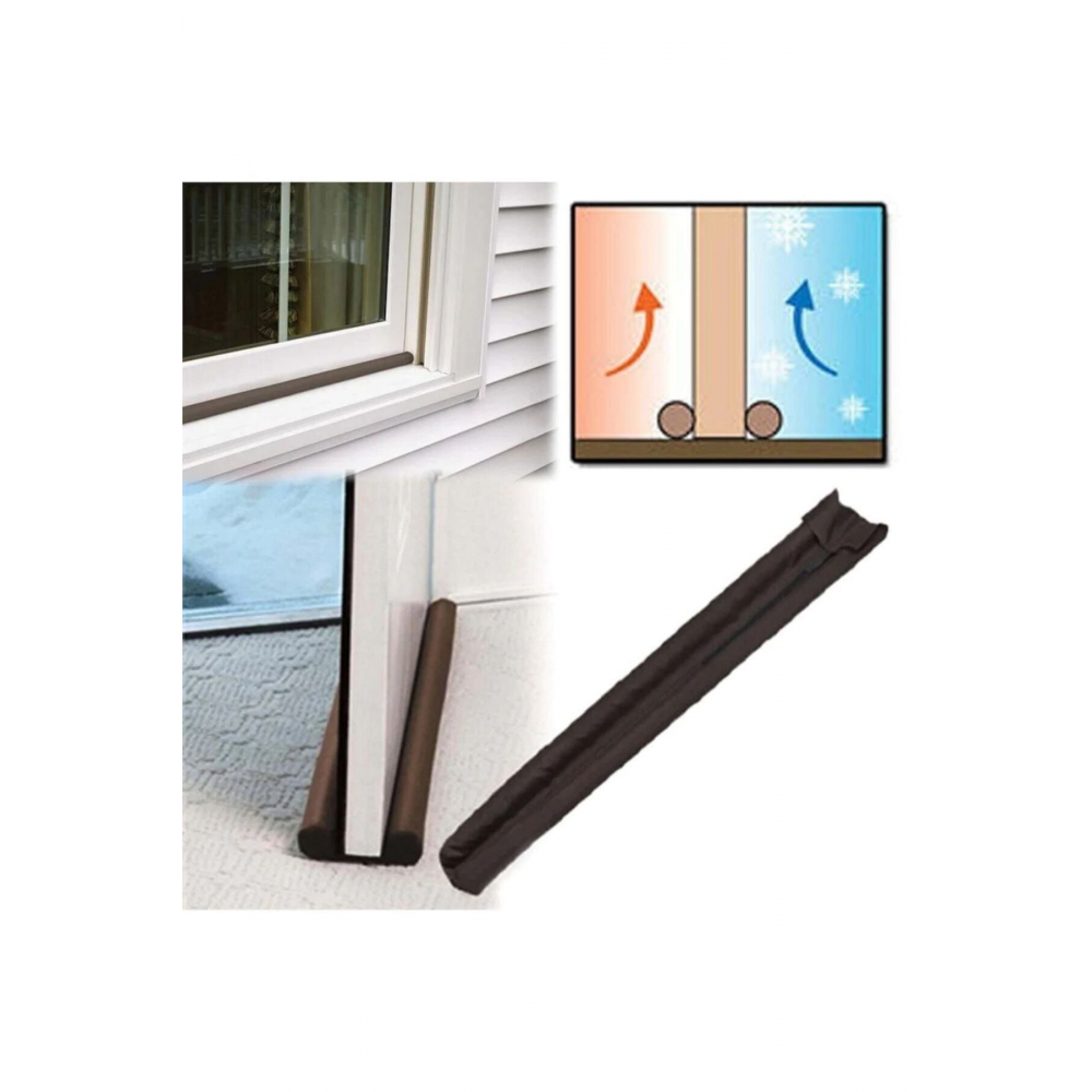 Çift Taraflı Kapı Altı Rüzgar Önleyici Isı Yalıtım Süngeri Rüzgarlık