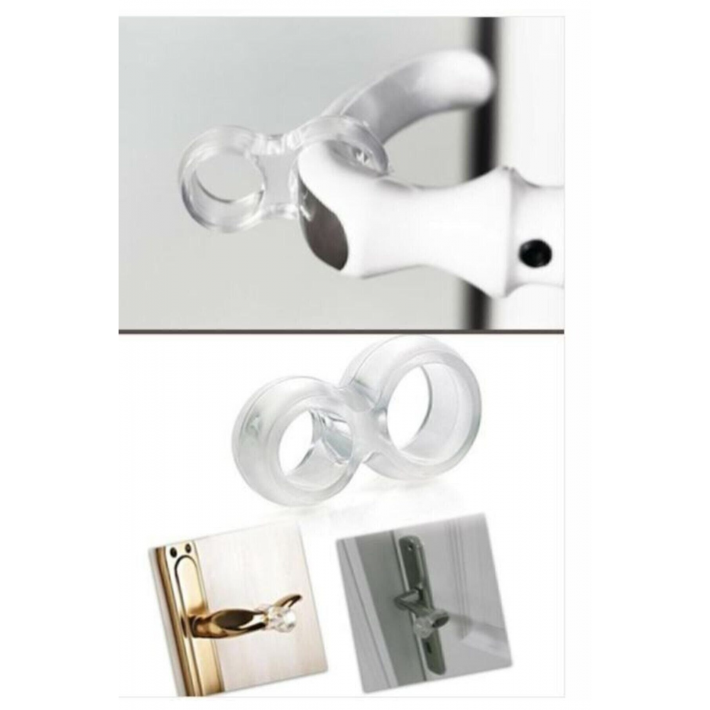 Beşel 10 Adet Plastik Kapı Kolu Stoperi Kapı Kolu Tamponu