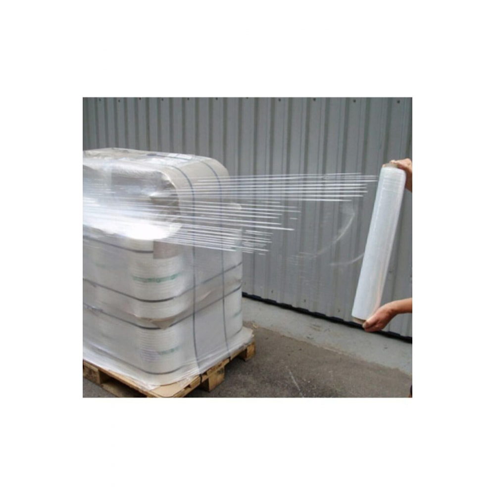 Palet Streç Film 17 Mikron 50 Cm X 30 M 1 Adet 750 gram