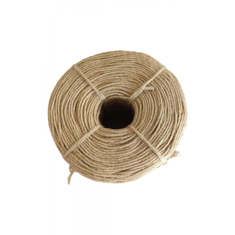 4 Mm 100 Metre Jüt Halat Ip 1. Kalite Hasır Ip Kendir Ip