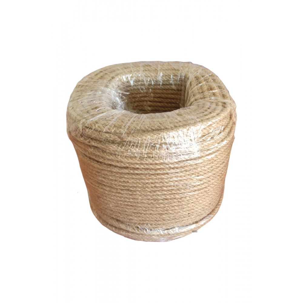 4 Mm 100 Metre Jüt Halat Ip 1. Kalite Hasır Ip Kendir Ip