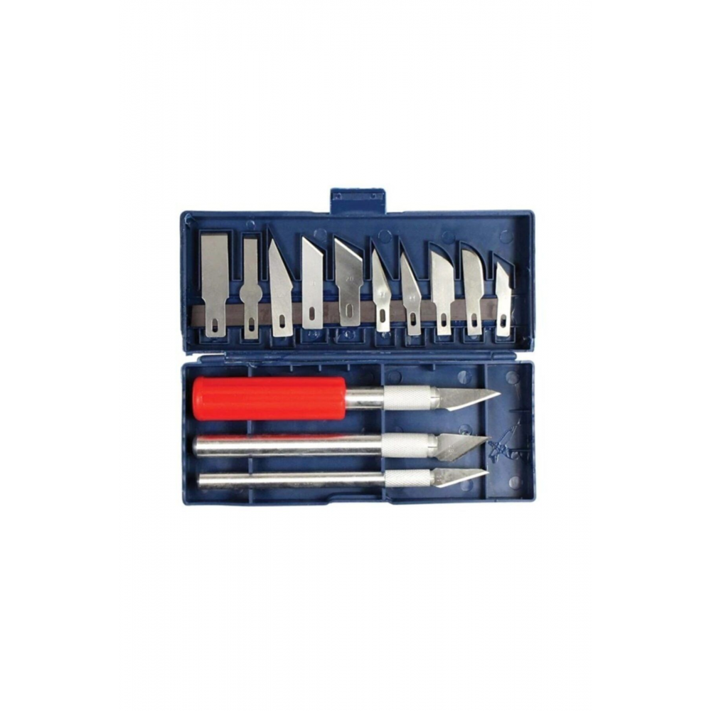 13 Parça Ahşap Oyma Seti El Keski Seti Kesici Kalem Ağaç Gravür Bıçak Oyma