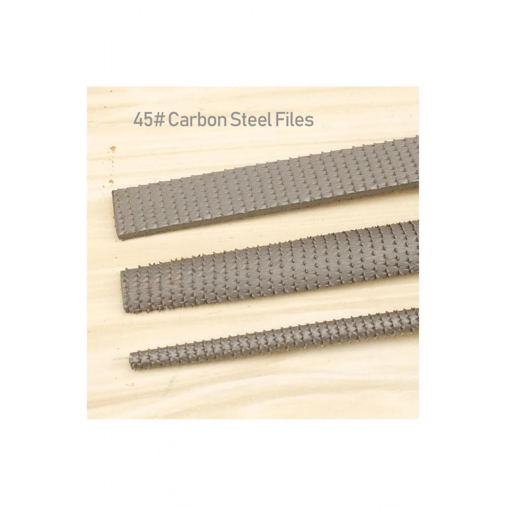 3 Parça Profesyonel Büyük Boy Ahşap Eğe Törpü Seti 31 CM