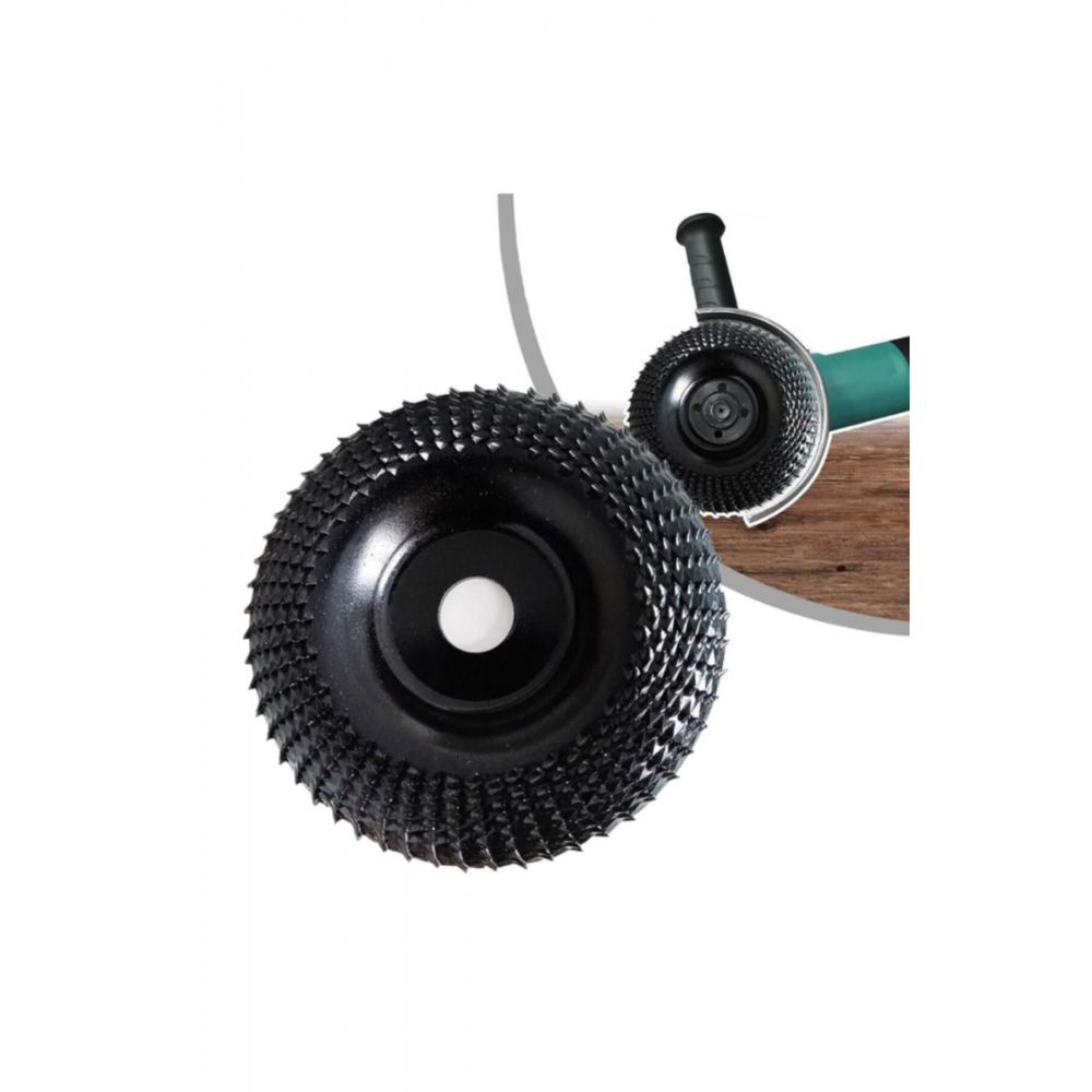 Ahşap Ağaç Törpü Eğe Disk Şekillendirme 115 mm Avuç Taşlama Uyumlu