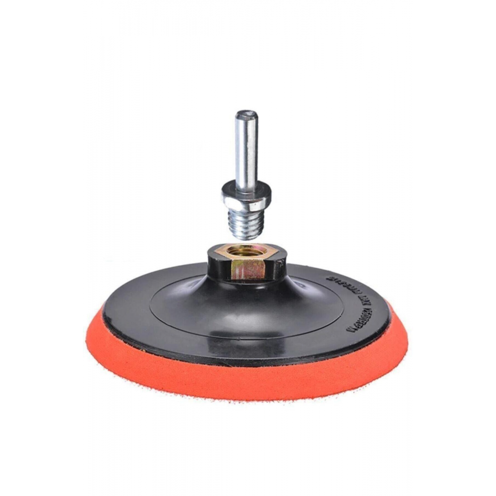 Cırt Zımpara Seti Spiral Taşlama Matkap Uyumlu 115mm 42 Parça