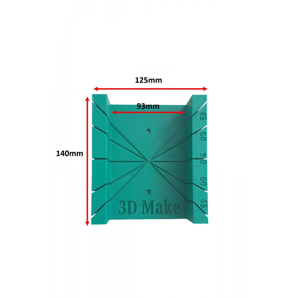 30-60-45-90 Derece Açılı Kesme Klavuzu - Gönye Kutusu