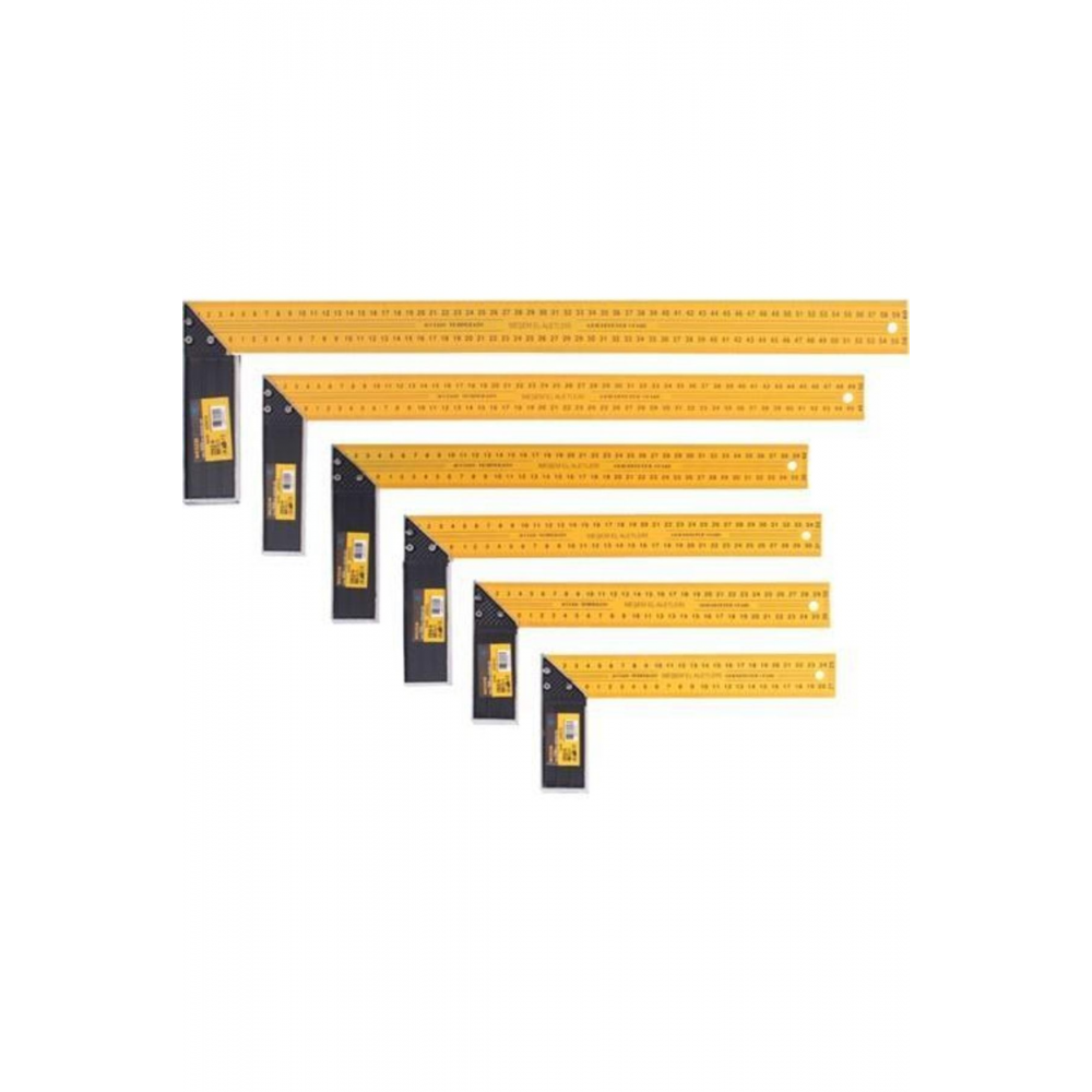 557 Marangoz Gönye Sarı 400 Mm