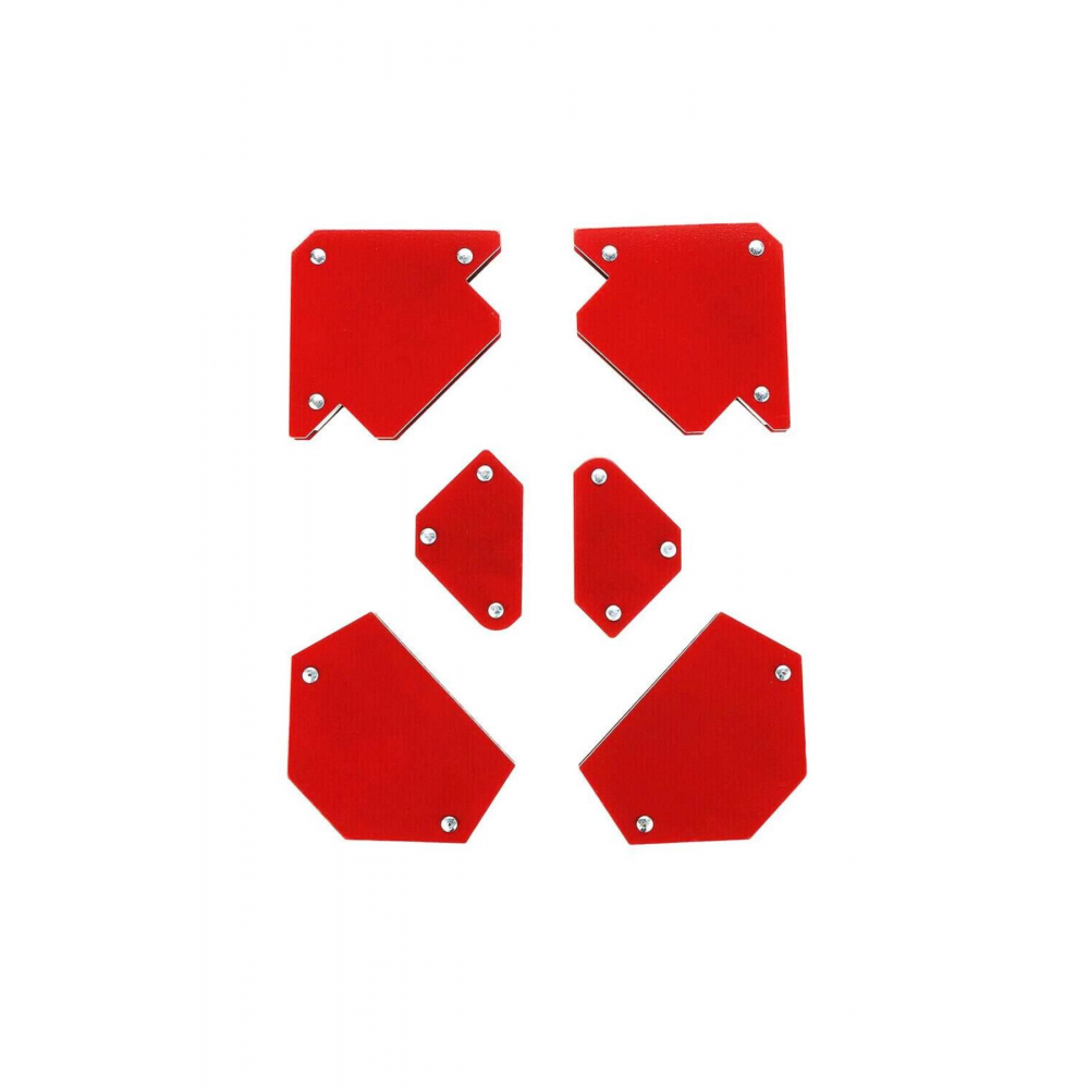 Mıknatıslı Manyetik Gönye Kaynak Tutucu 6'lı Set