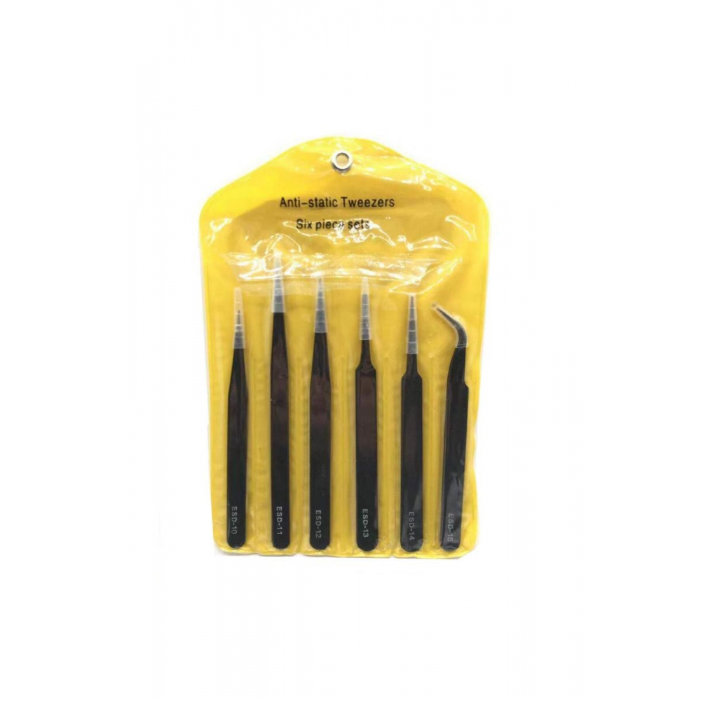 6 Parça Antistatik Esd Hassas Cımbız Seti