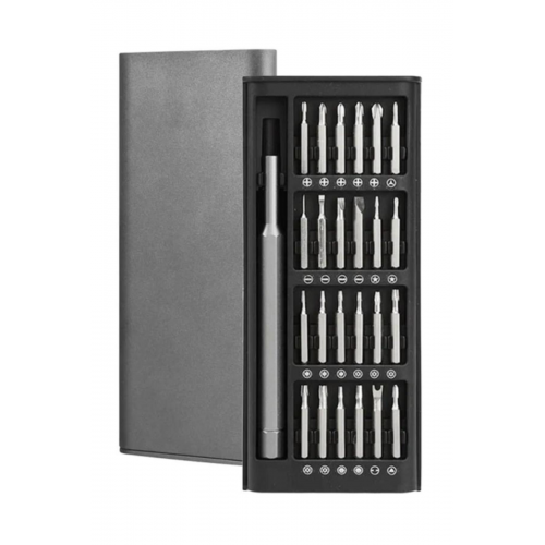 24 Parça Saatçi PC Gözlük Mıknatıslı Tornavida Seti Özel Kutulu