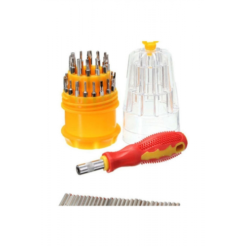 31 Parça Elektronik Saat Tamir Yumurta Tornavida Uç Seti Takımı