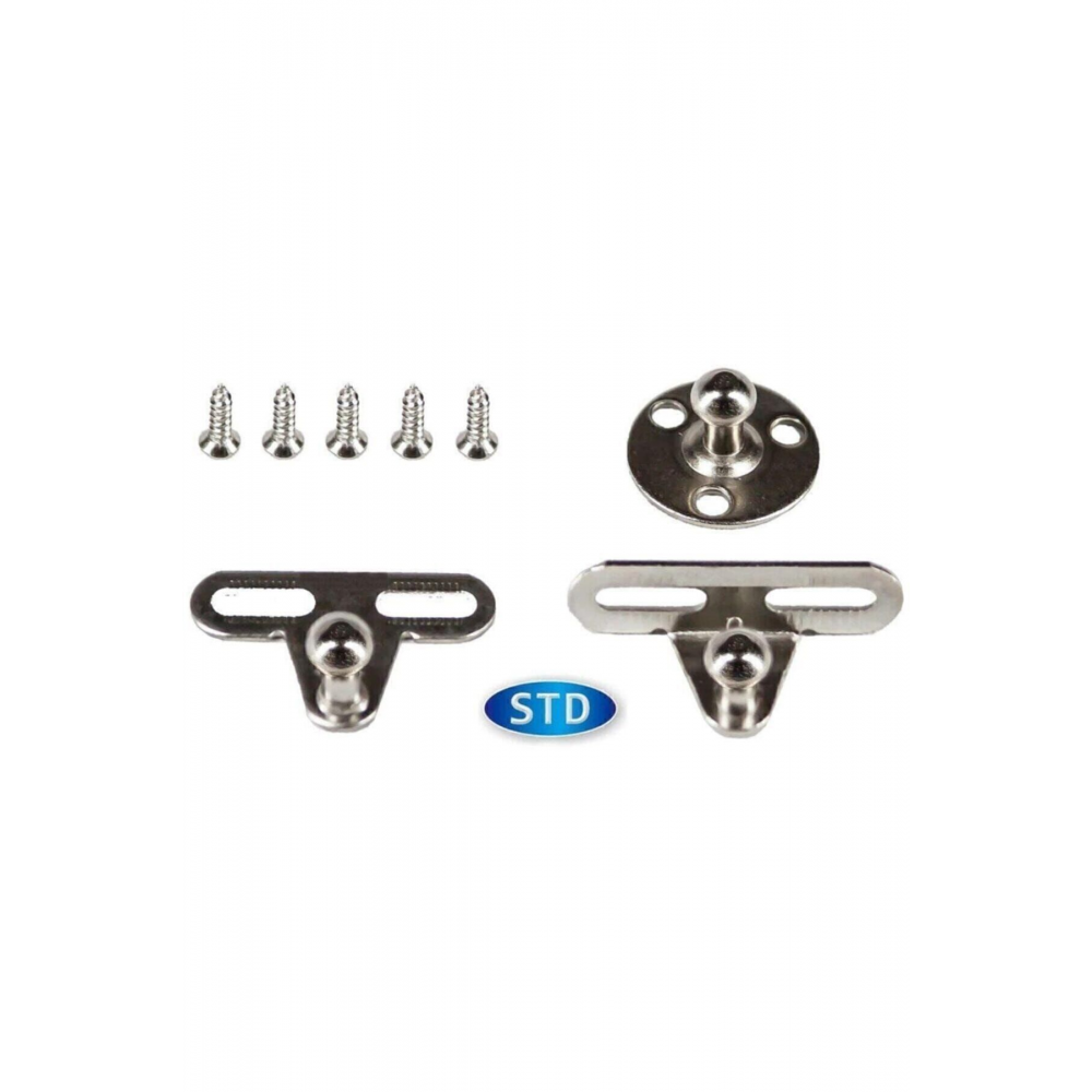 4 Adet Dolap Amortisörü Gazlı Piston Kapak Hidroliği 27 cm 100n