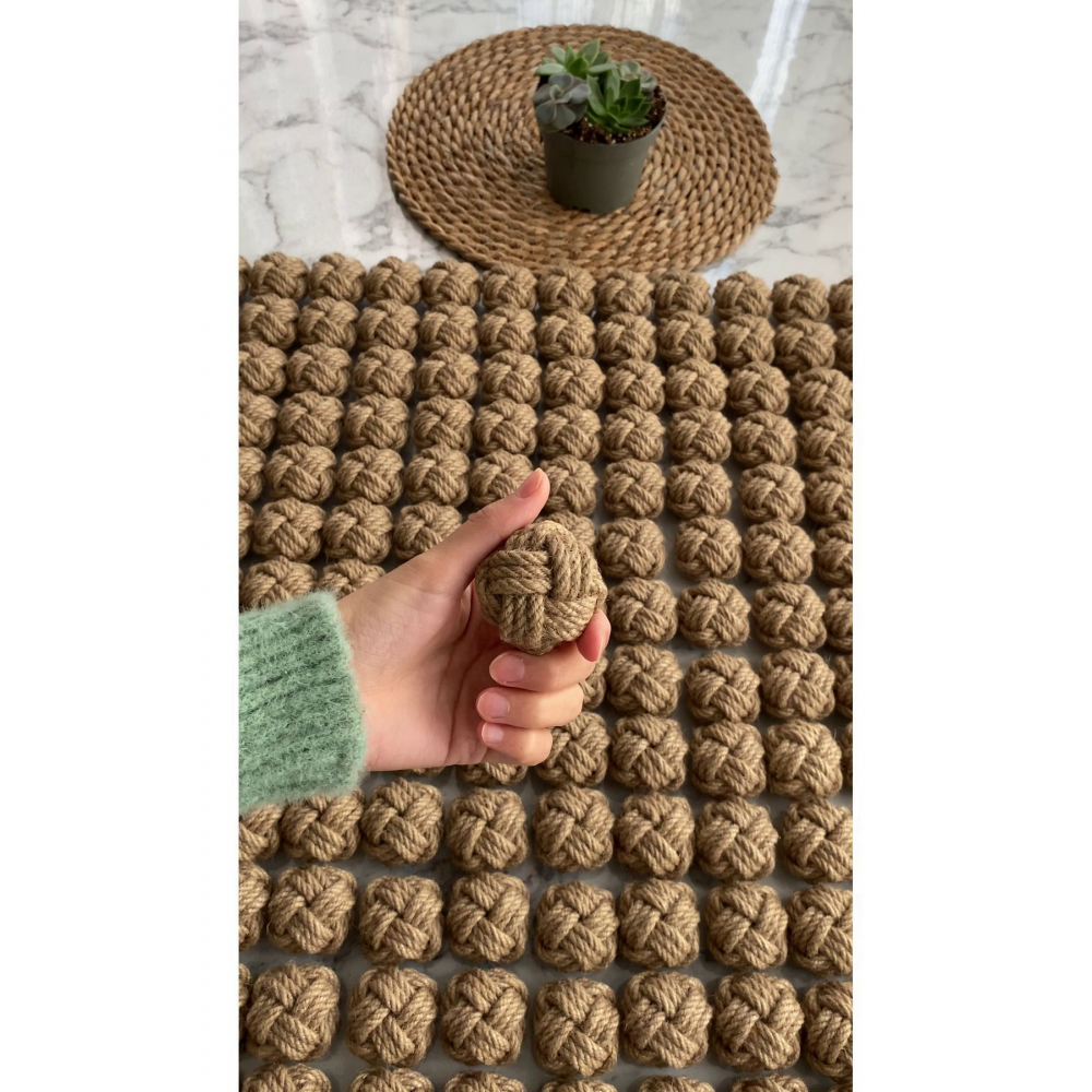 Hasır Kulp Kapı Dolap Vestiyer Çekmece Kulbu 1 Adet Mantar Kulp Düğme Kulp 1 Adet