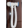 Körüklü Tahliye Taslı Lavabo Evye Sifonu - Depolu Lavabo Evye Gider Borusu 75 Cm Gırtlak
