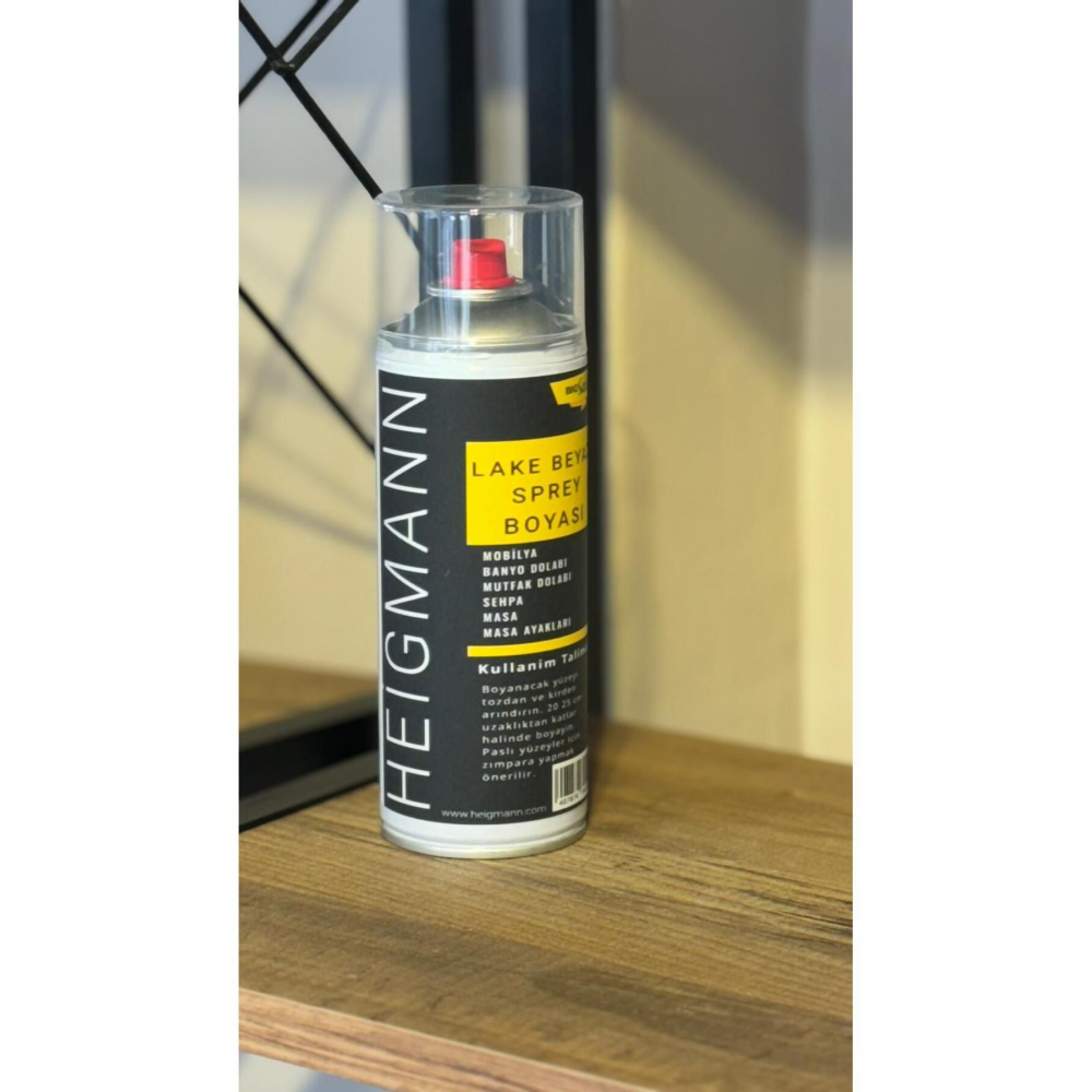 LAKE BEYAZ SPREY MOBİLYA SEHPA MASA DOLAP BOYASI 400 ml