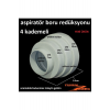 Aspiratör Borusu Rediksyonu 4 Kademeli Yeni Ürün Davlumbaz Borusu Düşürücü