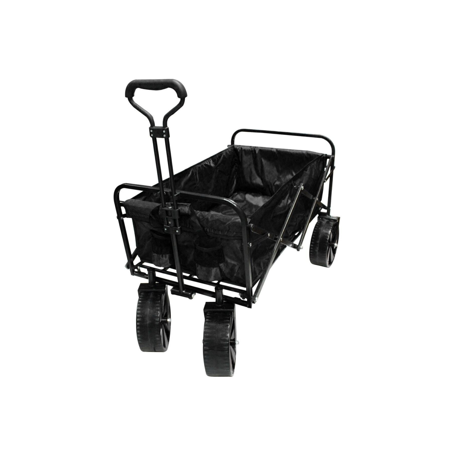 Katlanabilir Taşıma Arabası Plaj-bahçe-kamp Arabası Siyah