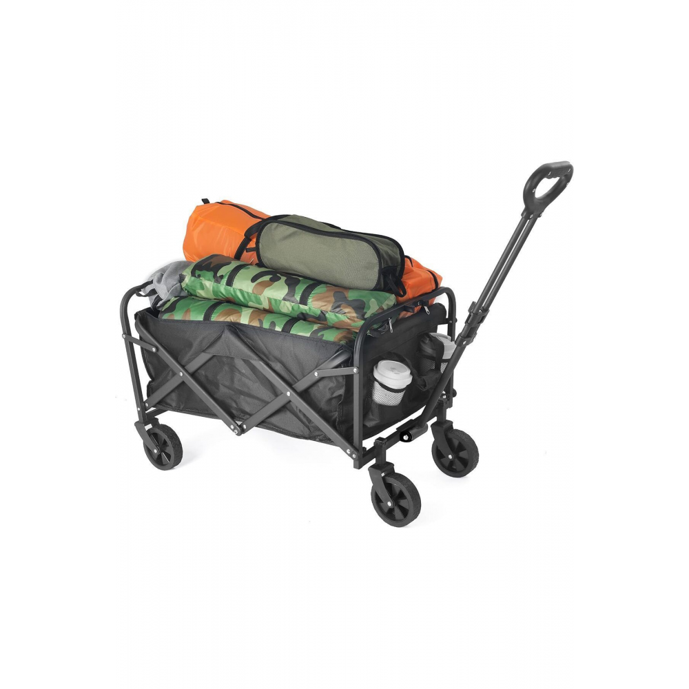 Katlanır Plaj Arabası Tatil Deniz Sahil El Arabası Bahçe Pazar Piknik Kamp Eşya Taşıma Arabası