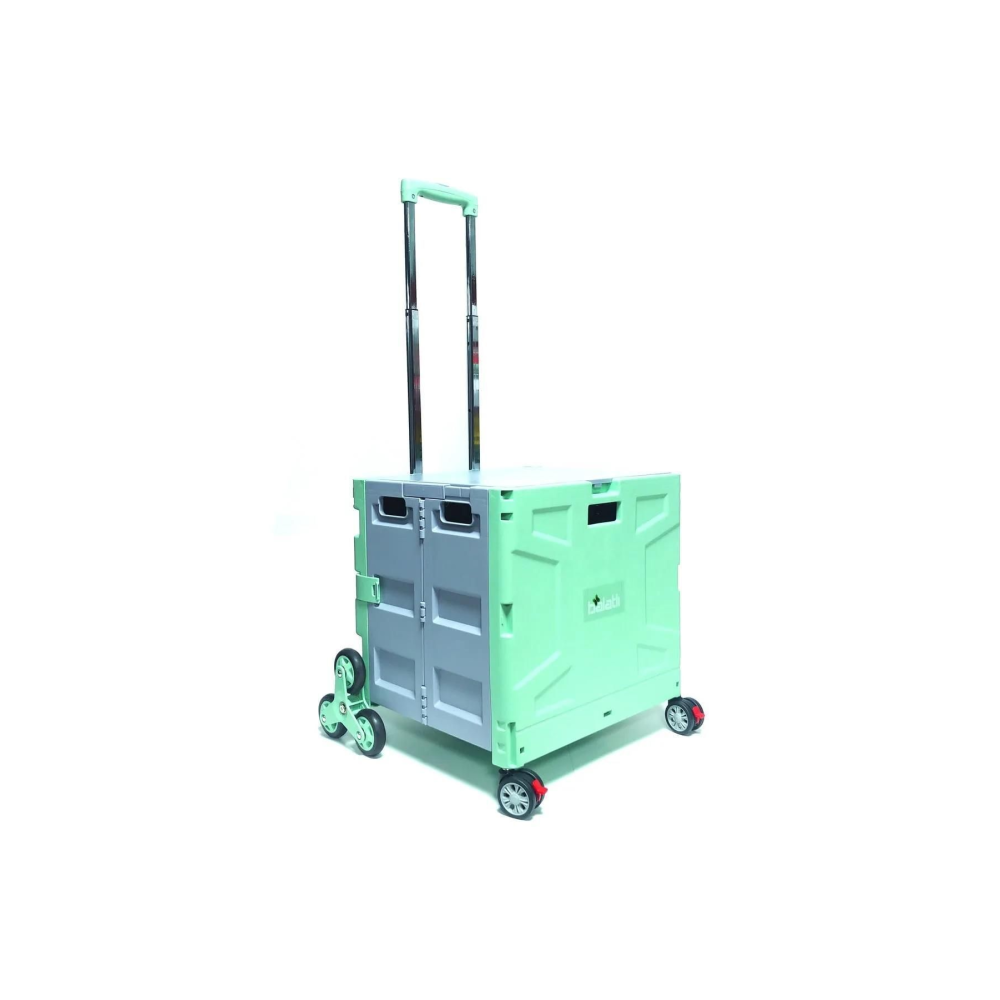 Katlanabilir Yükseklik Ayarlı Merdiven Çıkabilen Paket Market Taşıma Arabası Fp548