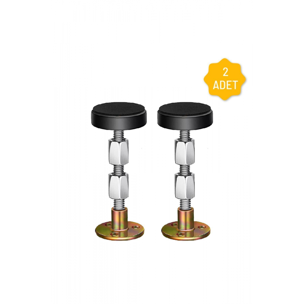 Yatak Baza Başlık Sabitleme Aparatı Ses Ve Sallanma Titreşim Önleyici Eşya Sabitleme 2 Adet
