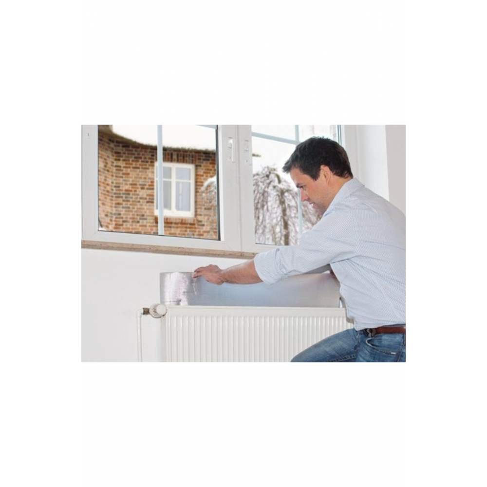 5 Adet Kalorifer Arkalığı Petek Arkası Yalıtım Levhası Radyatör Isı Sıcaklık Önleyici Plaka Panel