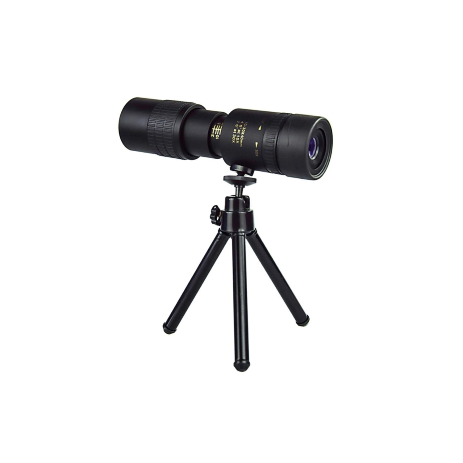 10-300x40 Zoom Monoküler Teleskop Dürbün Telefon Tutuculu