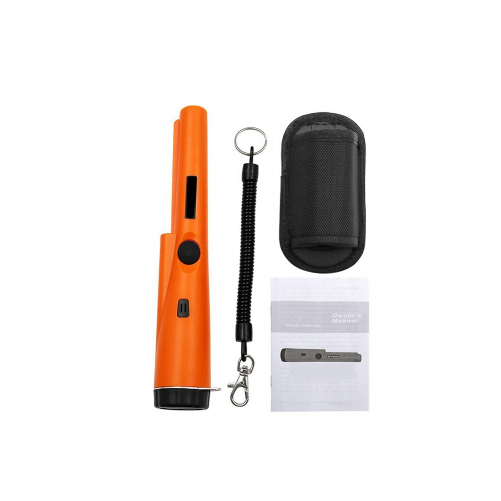 Altın Metal Dedektörü Turuncu Renk Hazine Avcısı Pil