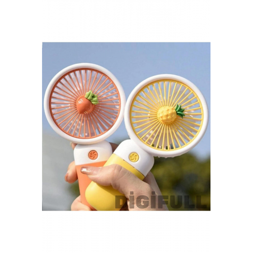Şarjlı Mini El Fanı ve Masa Fanı Soğutucu Pervane Taşınabilir Şarj Edilebilir Pratik Mini Vantilatör