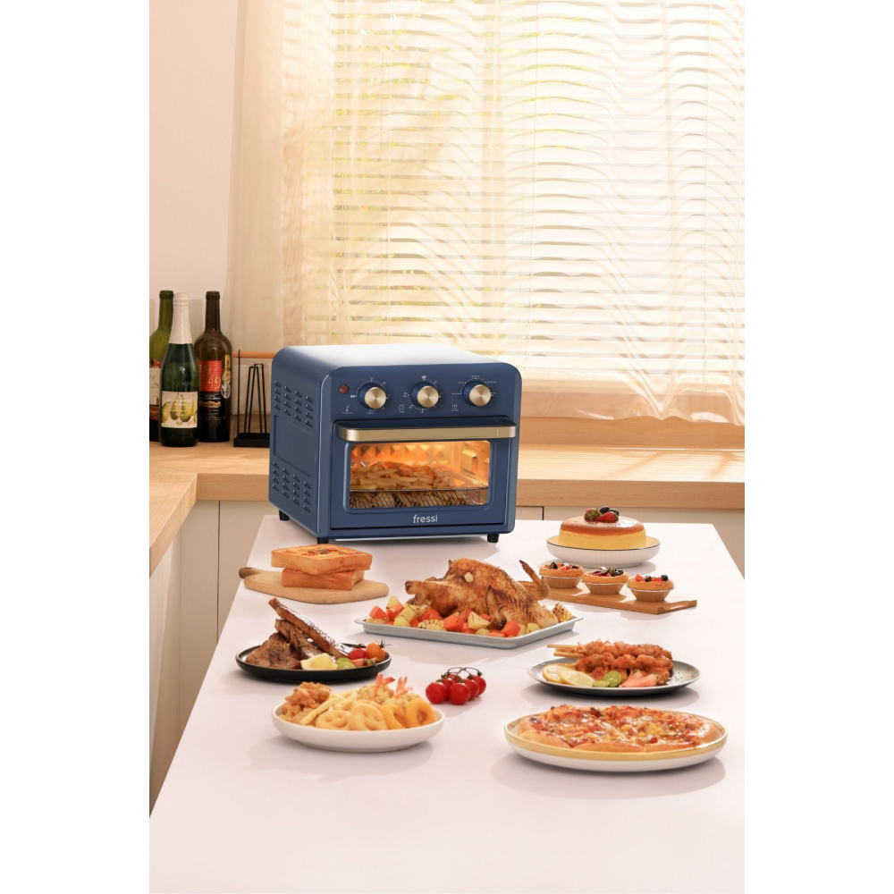 Af-01 Çok Fonksiyonlu Süre Ayarlamalı 13 Litre Xxxl Sıcak Hava Fritözü Akıllı Kore Fırını Airfryer