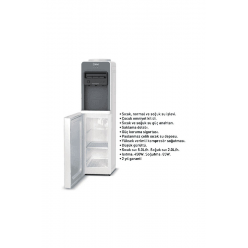 Su Sebili & Kwp-8553 Beyaz ( Water Dispenser) Sıcak -soğuk -ılık