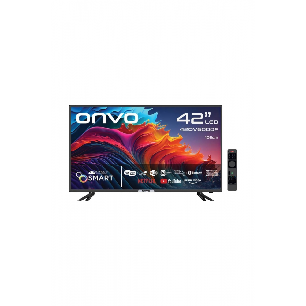 42OV6000F 42'' 106 Ekran Uydu Alıcılı Full HD Android Smart LED TV