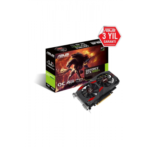 Cerberus-gtx1050tı-o4g 4gb 128bit Gddr5 Pcı 3.0 Ekran Kartı
