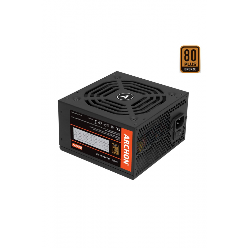 Arc-650 650w 80 Plus Bronze Power Supply Pc Güç Kaynağı ( 3 Yıl Garantili )