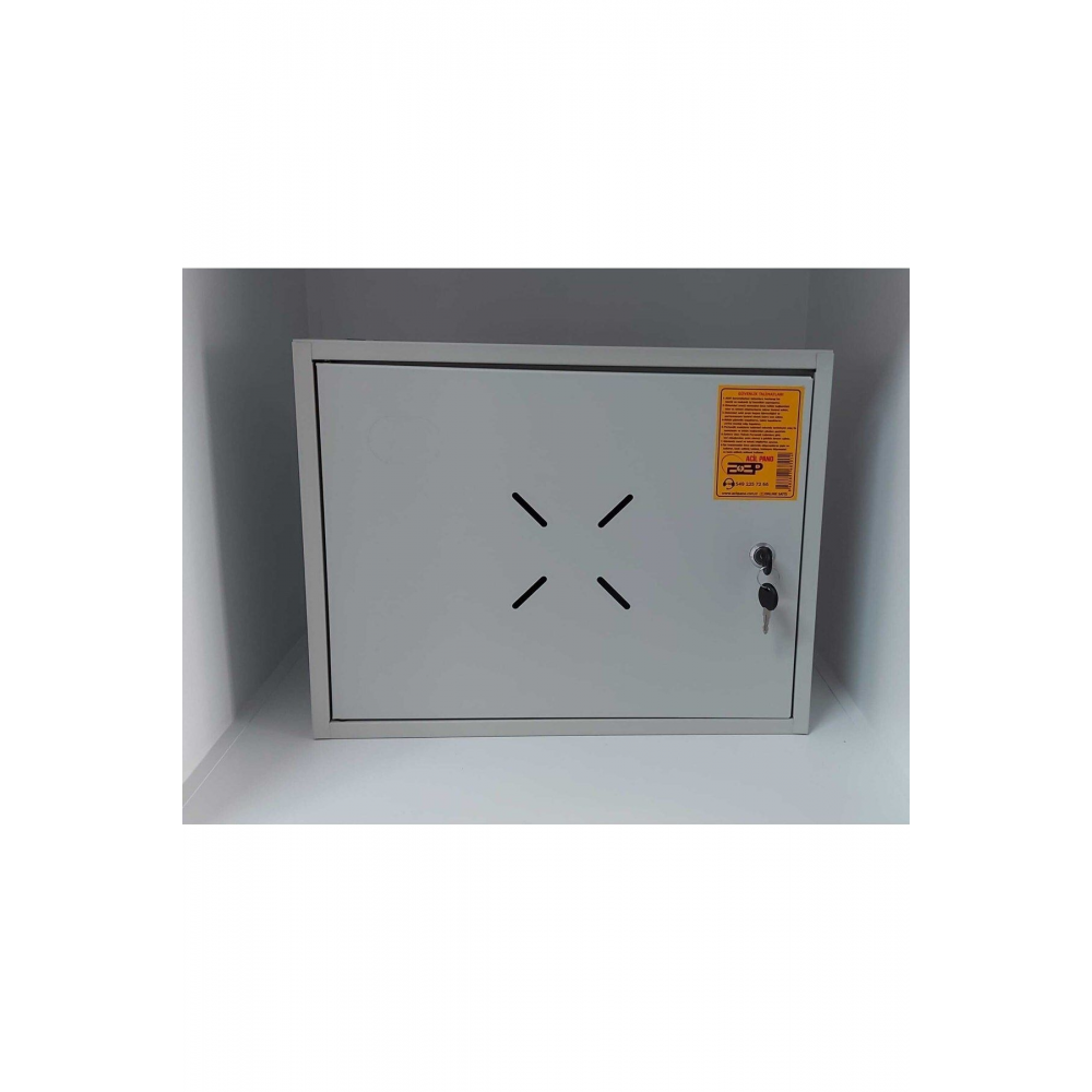 Dvr Pano/box Nvr Cctv Rack Kabinet Ve Monitör Koruma Kutusu 1u 19 '' W 50 H 40 D 15 Bej