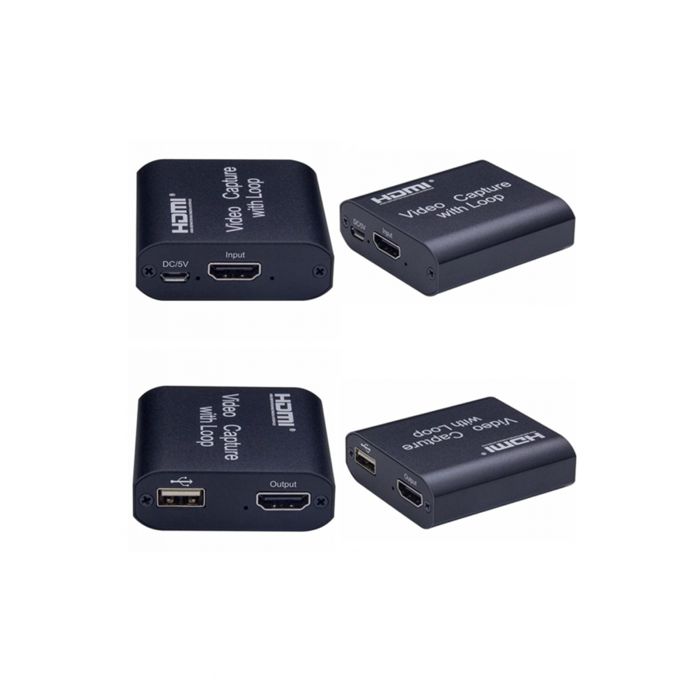 4k Çift Çıkışlı Hdmı Video Capture Video Yakalama Cihazı Ve Canlı Yayın Kartı 4kvc300