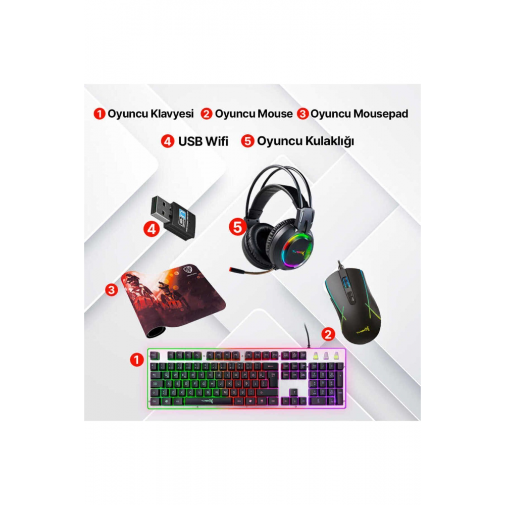 Tx1650 I7 860 16gb Ram 256gb Ssd 4gb Gt740 Ekran Kartı 23.6 Curved Çift Oyuncu Masaüstü Bilgisayarı