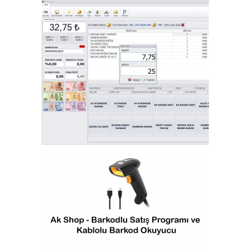 Barkod Satış Sistemi & Market Programı