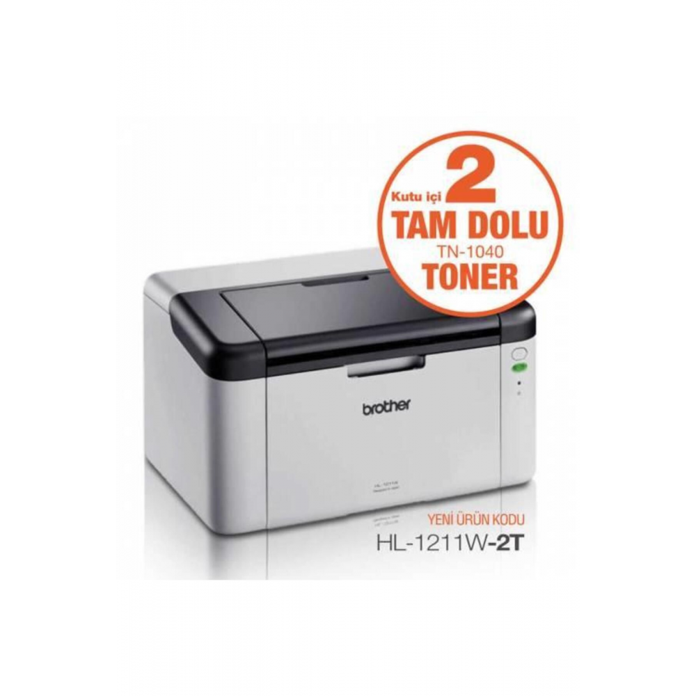 Hl-1211w Wifi Mono Lazer Yazıcı (2 ORİJİNAL TONERLİ)