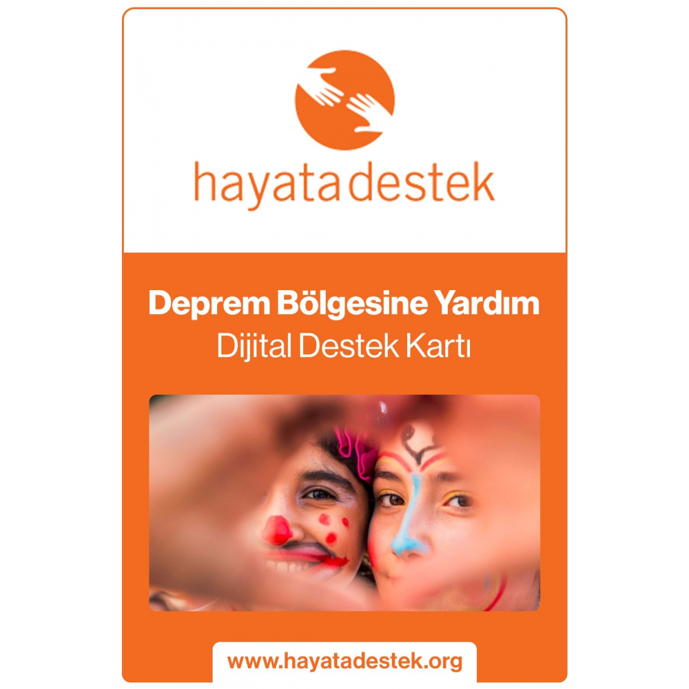 Deprem Dijital Destek Kartı