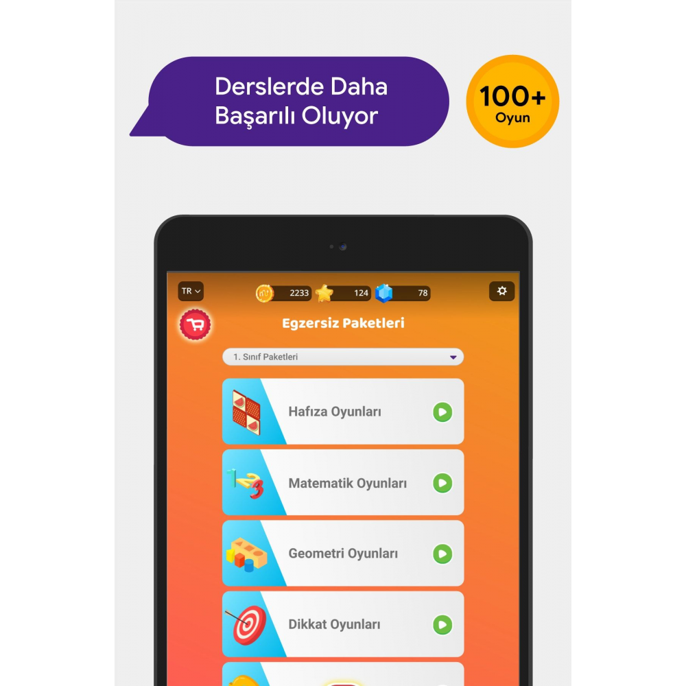 – Eğitsel Zeka Oyunu 6 Aylık