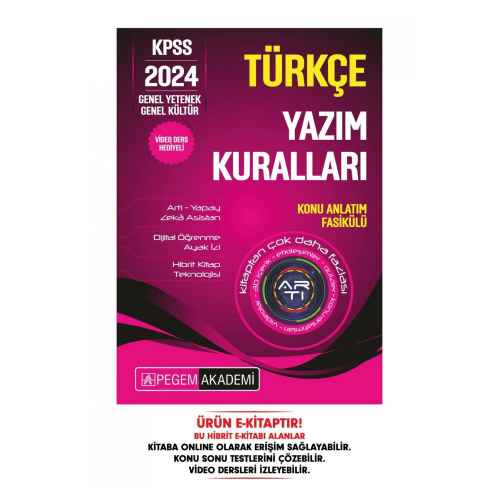 Kpss Türkçe - Yazım Kuralları Konu Fasikülü